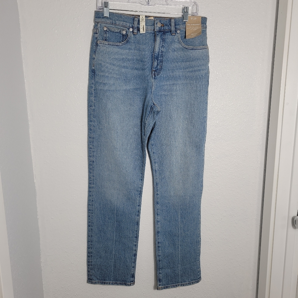 Madewell The '90s Straight Jean NN457 NWT, SZ 29 - Picture 5 of 11